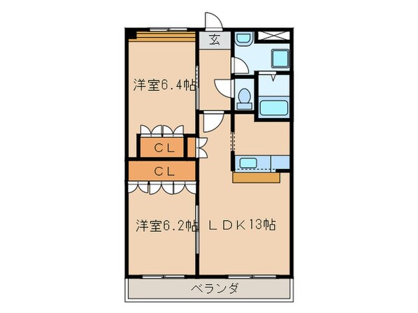 ウエストウッドの物件間取画像